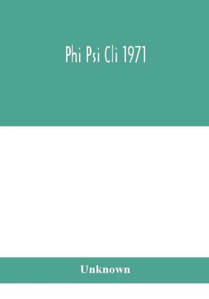 Phi Psi Cli 1971