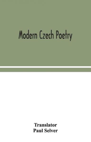 Modern Czech Poetry