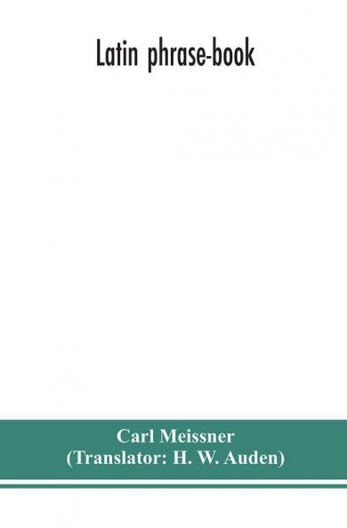 Latin phrase-book