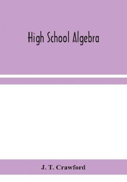 High school algebra