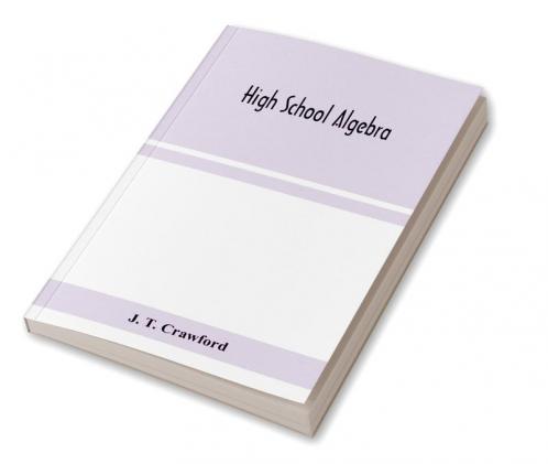 High school algebra