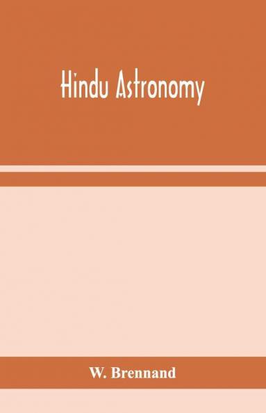 Hindu Astronomy