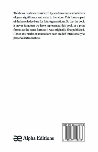An English Translation With The Sanskrit Text Of The Tattva-Kaumudi. (Sankhya) Of Vachaspati Misra