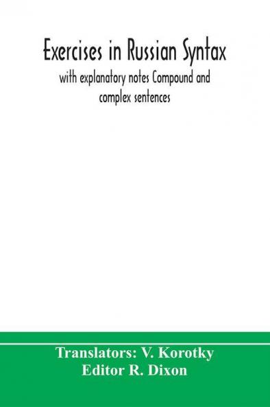 Exercises in Russian syntax