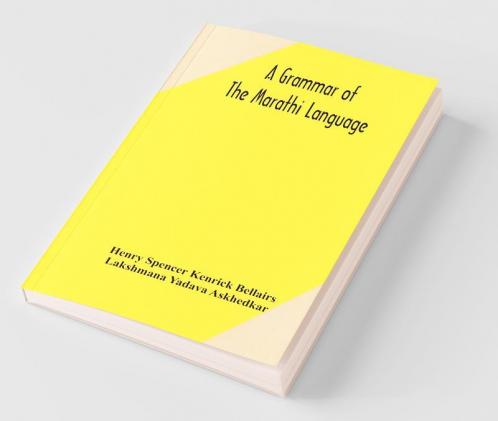 A Grammar Of The Marathi Language
