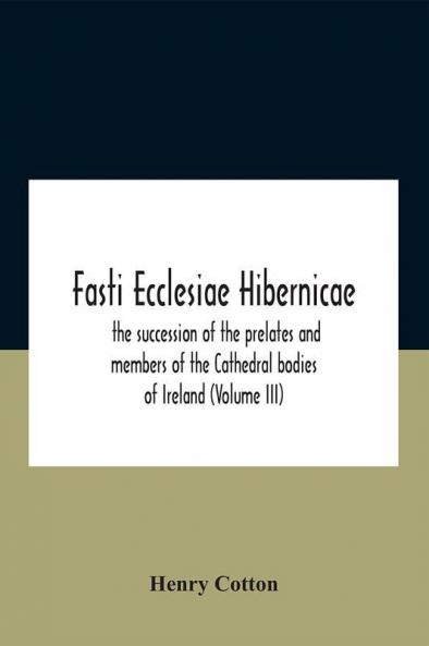 Fasti Ecclesiae Hibernicae