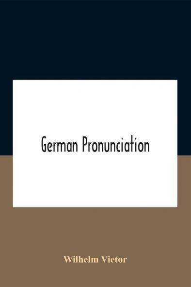 German Pronunciation