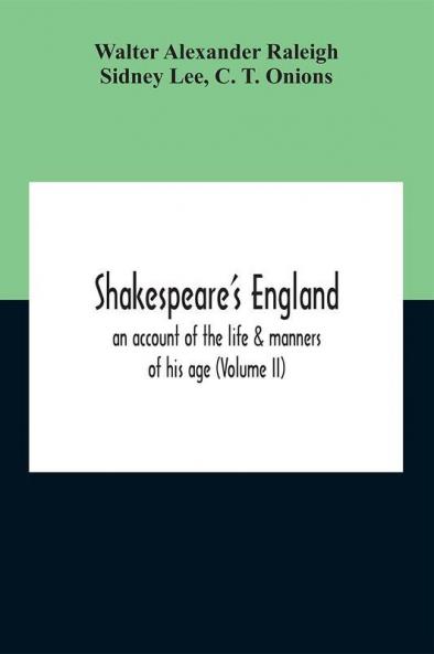 Shakespeare'S England