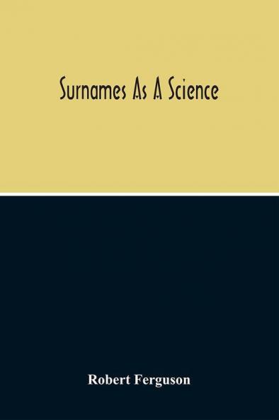 Surnames As A Science
