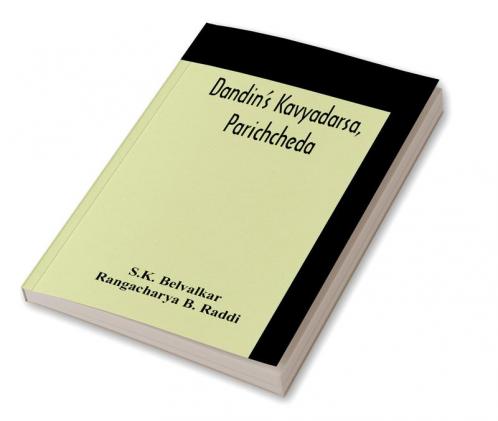 Dandin'S Kavyadarsa Parichcheda