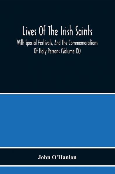 Lives Of The Irish Saints
