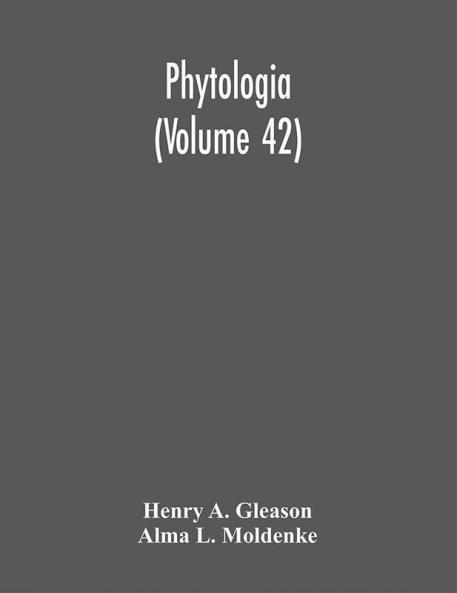 Phytologia (Volume 42)
