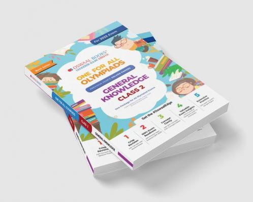 One for All Olympiad Previous Years' Solved Papers Class-2 General Knowledge Book (For 2022 Exam)