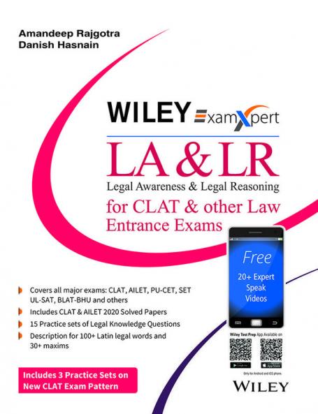 Wiley's ExamXpert Legal Awareness & Legal Reasoning (LA & LR) for CLAT & other Law Entrance Exams
