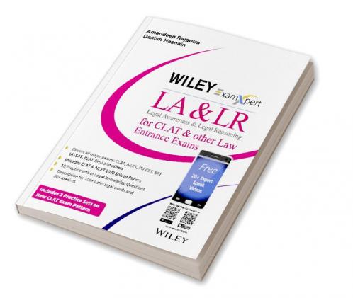 Wiley's ExamXpert Legal Awareness & Legal Reasoning (LA & LR) for CLAT & other Law Entrance Exams