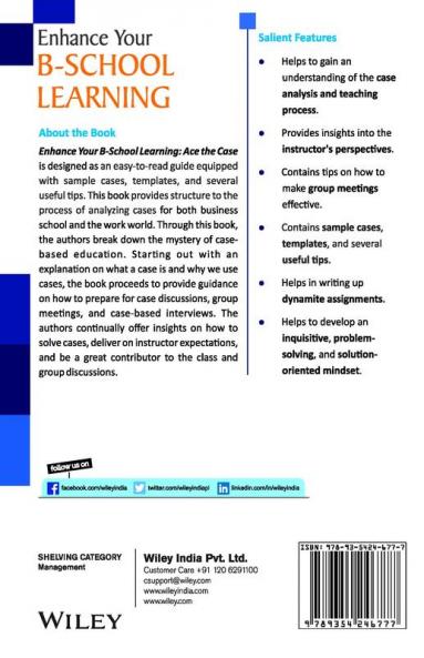 Enhance Your B - School Learning ACE the Case