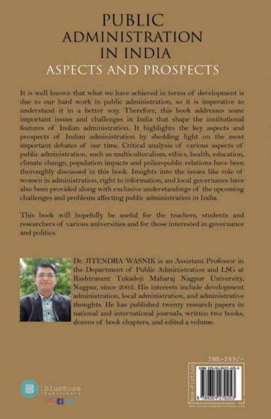 PUBLIC ADMINISTRATION IN INDIA: ASPECTS AND PROSPECT