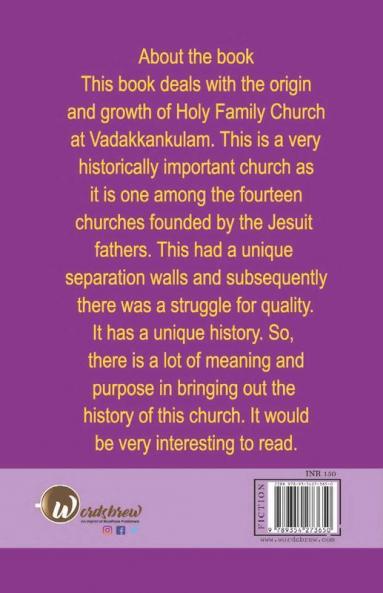 History Of Vadakkankulam Church