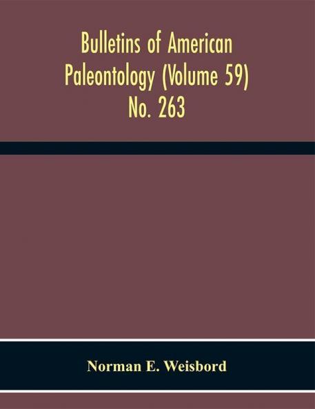 Bulletins of American paleontology (Volume 59) No. 263 Bibliography of Cenozoic Echinoidea Including Some Mesozoic and Paleozoic Titles
