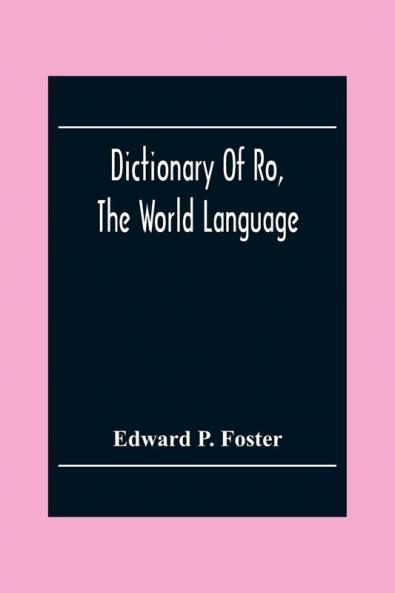 Dictionary Of Ro The World Language