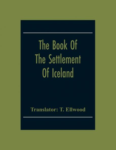 The Book Of The Settlement Of Iceland