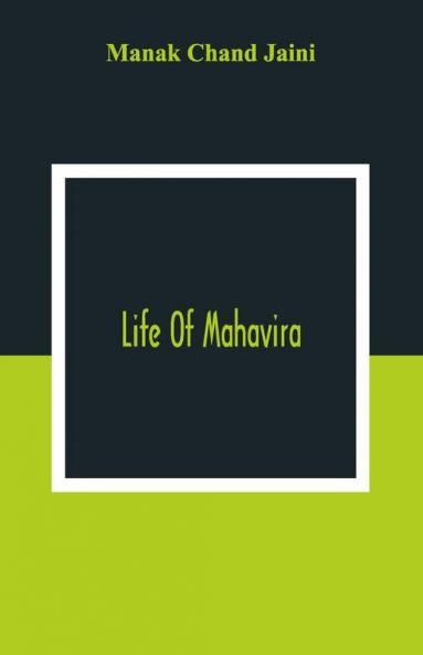 Life Of Mahavira