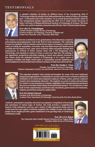 A Global Perspective on Victims of Crime and Victim Assistance