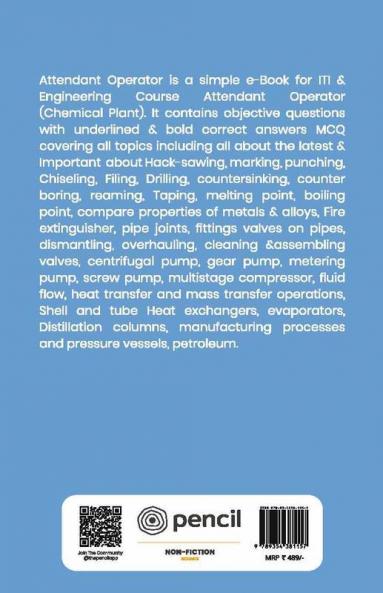 Attendant Operator Chemical Plant