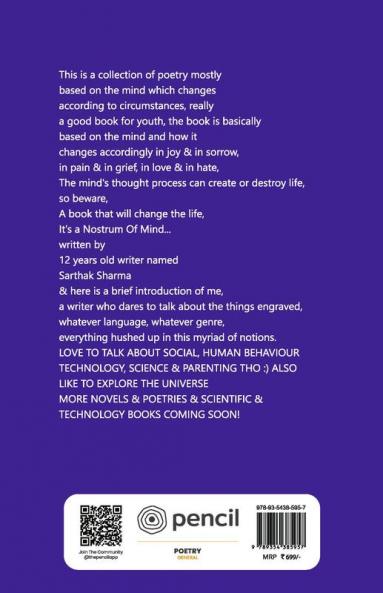 NOSTRUM OF MIND - A Book By Sarthak Sharma