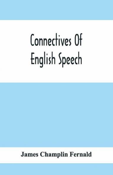 Connectives Of English Speech