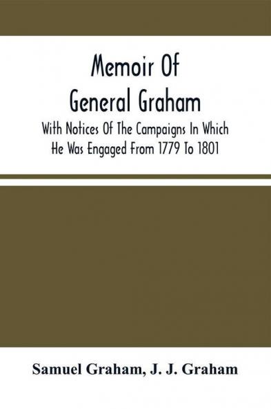 Memoir Of General Graham
