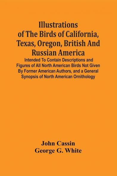 Illustrations Of The Birds Of California Texas Oregon British And Russian America.