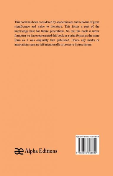 Travels In Tartary Thibet And China During The Years 1844-5-6 (Volume I)