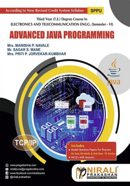 ADVANCED JAVA PROGRAMMING (Third Year (TE) Degree E&TC Engg. Semester 6)