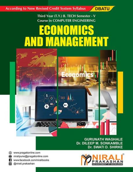 ECONOMICS AND MANAGEMENT (Third Year (T.Y.) B. Tech Course In Computer Engineering Semester – 5)