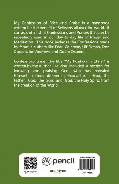 My Confession of Faith & Praise!