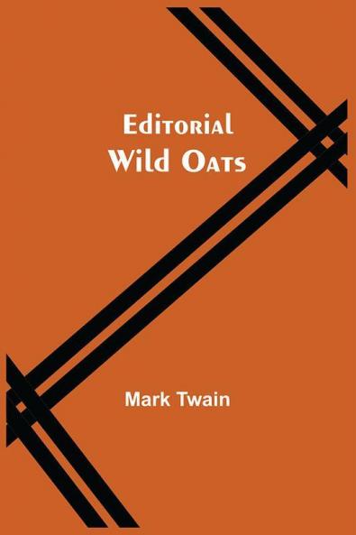 Editorial Wild Oats