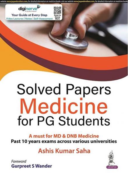 Solved Papers Medicine for PG Students