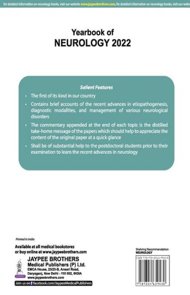 YEARBOOK OF NEUROLOGY 2022