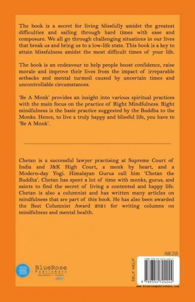 Be A Monk