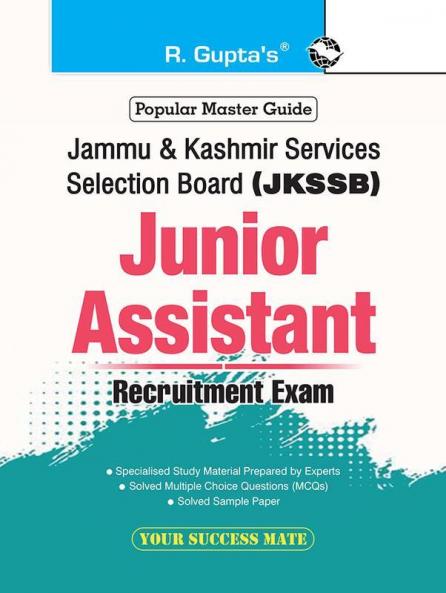 JKSSB: Junior Assistant Recruitment Exam Guide