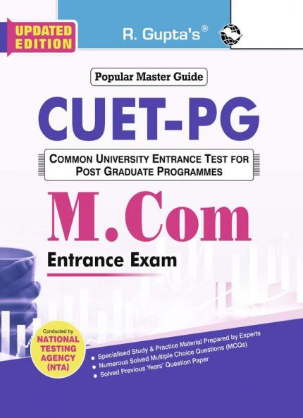 CUET-PG  : M.Com Entrance Exam Guide