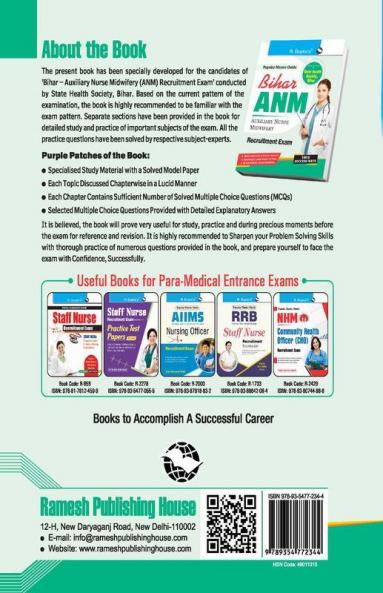 Bihar – Auxiliary Nurse Midwifery (ANM) Recruitment Exam Guide
