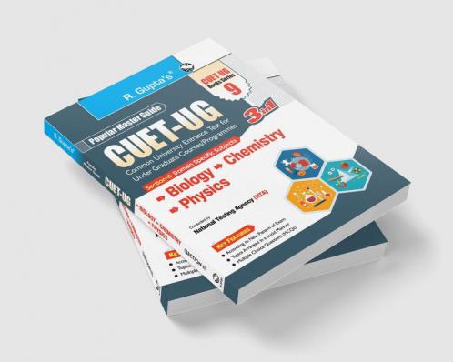 CUET-UG : Section-II (Domain Specific Subjects : Biology/Chemistry/Physics) Entrance Test (Books Series-9)