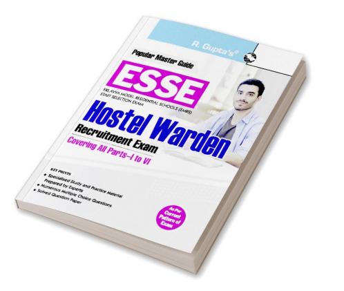 ESSE : EMRS – HOSTEL WARDEN Recruitment Exam Guide (Covering all Parts–I to VI)