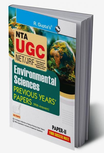 NTA-UGC-NET/JRF : Environmental Sciences (Paper-II) Previous Years’ Papers (With Answers)