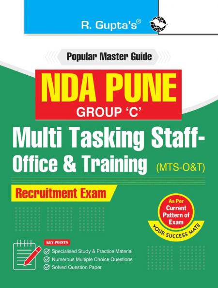 NDA PUNE (Group 'C') : Multi Tasking Staff–Office & Training (MTS-O&T) Recruitment Exam Guide