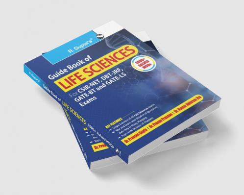 Guide Book of LIFE SCIENCES (For CSIR-NET DBT-JRF GATE-BT & GATE-LS Exams) (3300+ Solved MCQs)