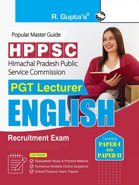 HPPSC : PGT Lecturer ENGLISH (Paper-I & Paper-II) Recruitment Exam Guide