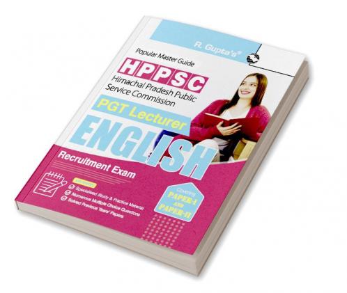 HPPSC : PGT Lecturer ENGLISH (Paper-I & Paper-II) Recruitment Exam Guide